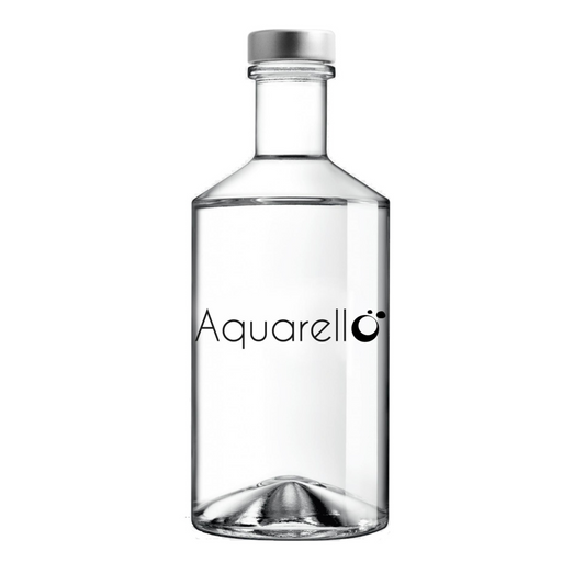 Personalisierte Glasflasche 75cl mit Logo - Aquarello Glasflasche